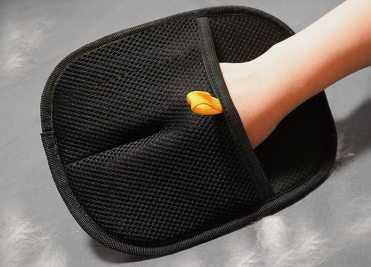 Pet Electrostatic Hair Removal Glove for Cats and Dogs Bidirectional Grooming Brush Anti-Static Cat Hair Glove